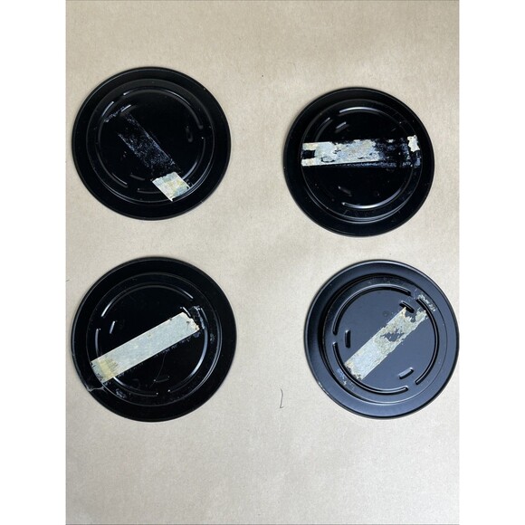 VTG Colorado‎ State & Flower Travel Souvenir Tin Metal Bar Tray Plate,4 Coasters - Picture 8 of 8